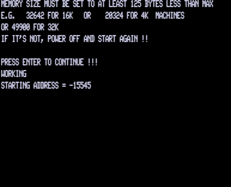 Screen shot